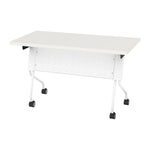 Office Star 4' White Frame with White Top - Multipurpose Table