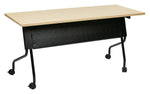 Office Star 5' Black Frame With Maple Top - Multipurpose Table