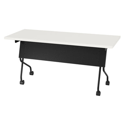 Office Star 5' Black Frame With White Top - Multipurpose Table