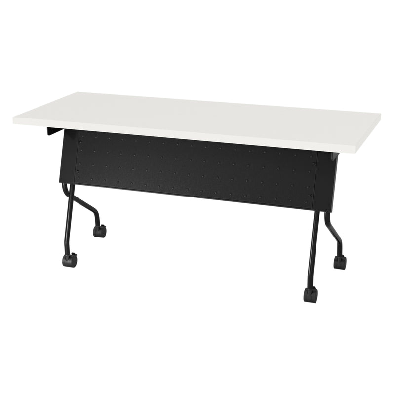 Office Star 5' Black Frame With White Top - Multipurpose Table