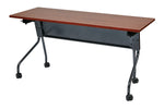 Office Star 5' Titanium Frame With Cherry Top - Multipurpose Table