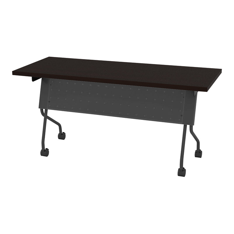 Office Star 5' Titanium Frame With Espresso Top - Multipurpose Table