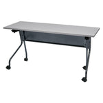 Office Star 5' Titanium Frame With Grey Top - Multipurpose Table