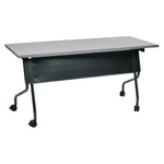 Office Star 5' Titanium Frame With Grey Top - Multipurpose Table