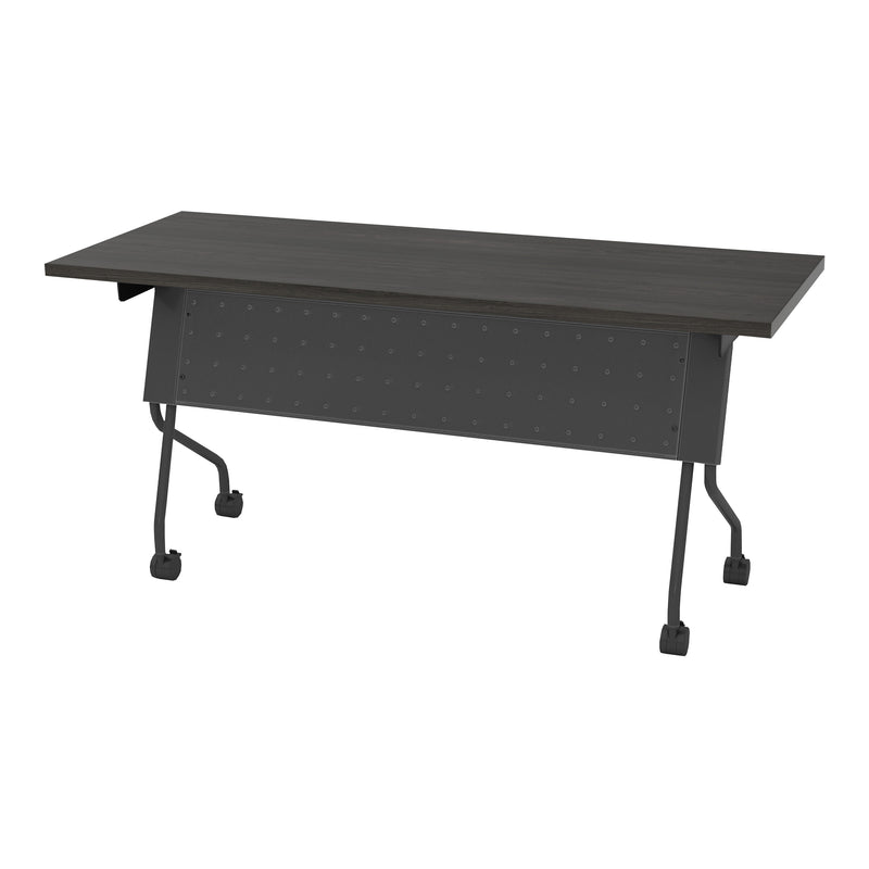 Office Star 5' Titanium Frame With Slate Grey Top - Multipurpose Table in Titanium/Slate Grey