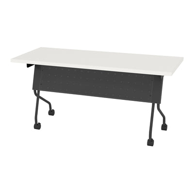 Office Star 5' Titanium Frame With White Top - Multipurpose Table