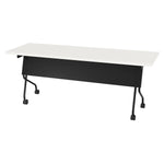 Office Star 6' Black Frame With White Top - Multipurpose Table
