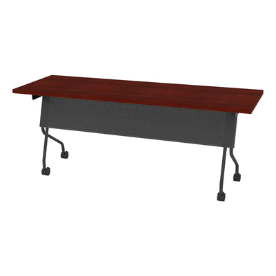 Office Star 6' Titanium Frame With Cherry Top - Multipurpose Table
