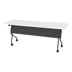 Office Star 6' Titanium Frame With White Top - Multipurpose Table