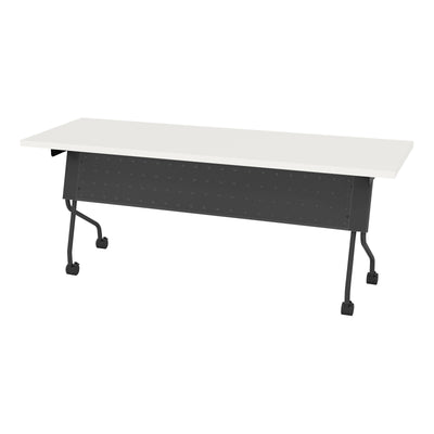 Office Star 6' Titanium Frame With White Top - Multipurpose Table
