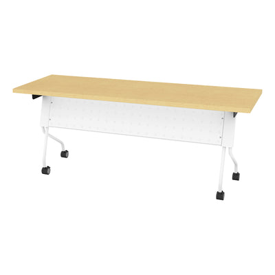 Office Star 6' White Frame With Maple Top - Multipurpose Table