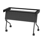 Office Star Frame/Modesty For 48X24 Top - Multipurpose Table in Titanium
