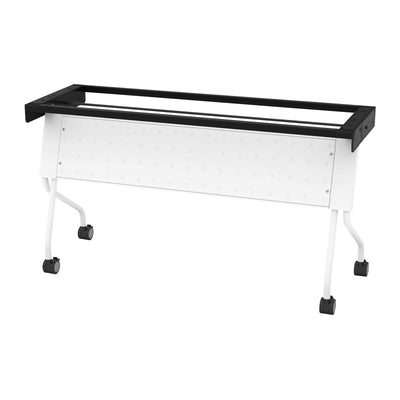 Office Star Frame/Modesty For 60X24 Top - Multipurpose Table in White