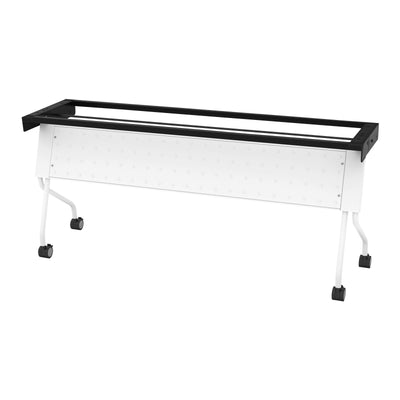 Office Star Frame/Modesty For 72X24 Top - Multipurpose Table in White