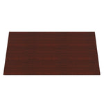 Office Star 48X24 Top - Office Table in Mahogany