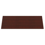 Office Star 72X24 Top - Office Table in Mahogany