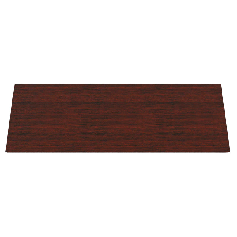 Office Star 72X24 Top - Office Table in Mahogany