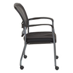 Titanium Visitors Chair with Arms