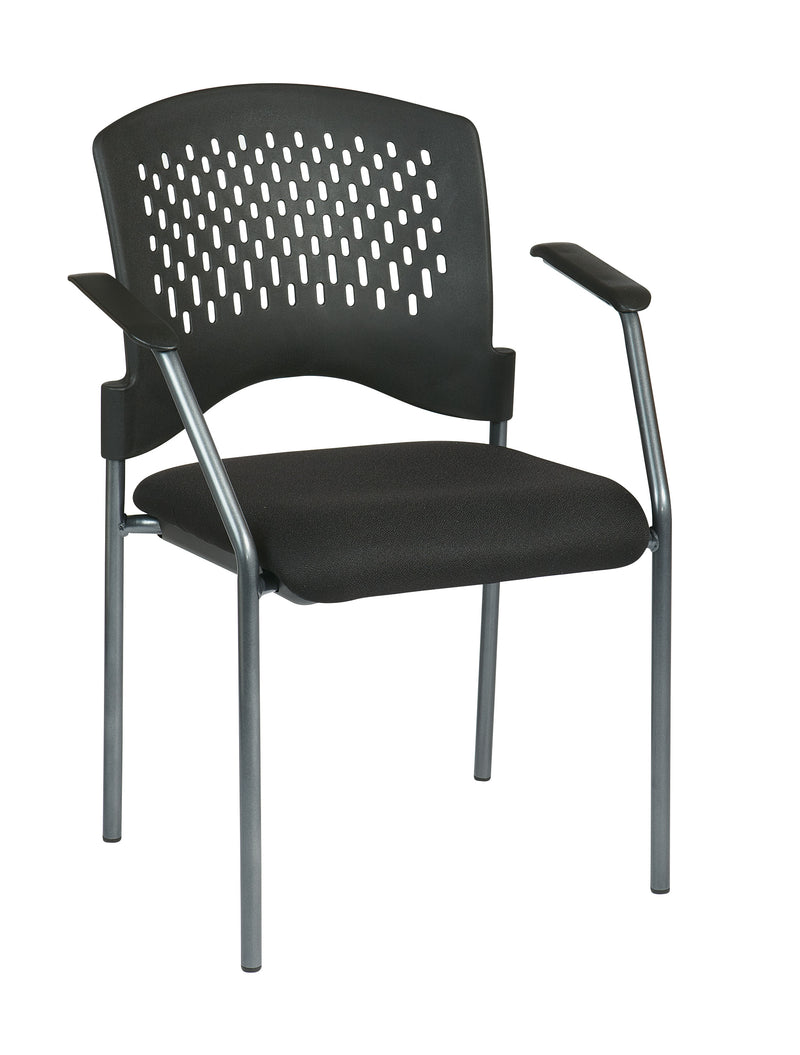 Titanium Finish Visitors Chair