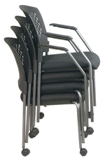 Titanium Finish Visitors Chair