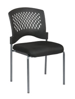 Titanium Finish Armless Visitors Ch