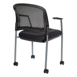 Titanium Finish Visitors Chair