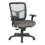 Grey Air Mist Mesh Back Chair