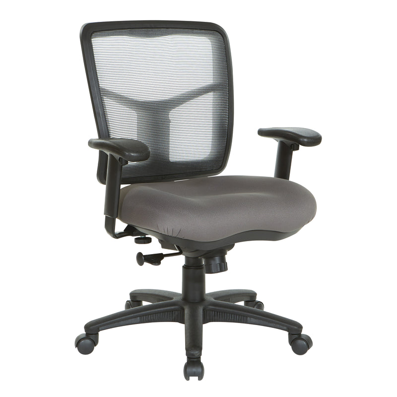 Grey Air Mist Mesh Back Chair