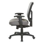 Grey Air Mist Mesh Back Chair