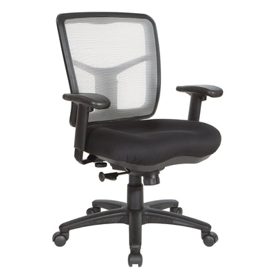 White Air Mist Mesh Back Chair