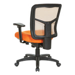 Orange Air Mist Mesh Back Chair