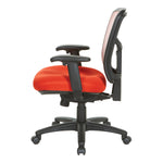 Red Air Mist Mesh Back Chair