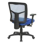 Blue Air Mist Mesh Back Chair