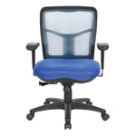 Blue Air Mist Mesh Back Chair