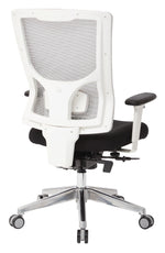 ProGrid® White Mesh Mid Back Chair