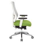 ProGrid® White Mesh Mid Back Chair
