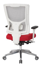 ProGrid® White Mesh Mid Back Chair