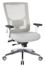 ProGrid® White Mesh Mid Back Chair