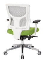 ProGrid® White Mesh Mid Back Chair