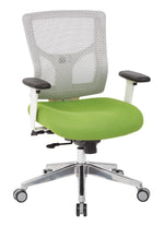 ProGrid® White Mesh Mid Back Chair