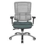 White Vertical Mesh Chair