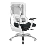 White Vertical Mesh Chair