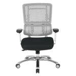 White Vertical Mesh Chair