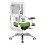 White Vertical Mesh Chair