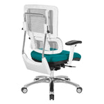 White Vertical Mesh Chair