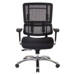 Vertical Black Mesh Back Chair