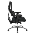 Vertical Black Mesh Back Chair