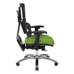 Vertical Black Mesh Back Chair