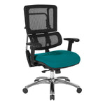 Vertical Black Mesh Back Chair