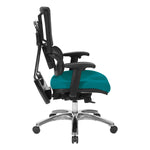 Vertical Black Mesh Back Chair